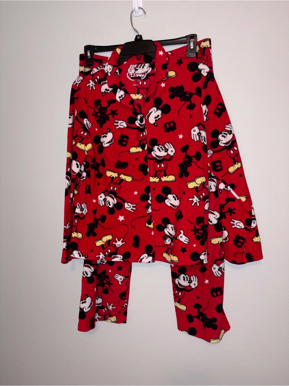 Disney Mickey Mouse Pajama Set Size L
